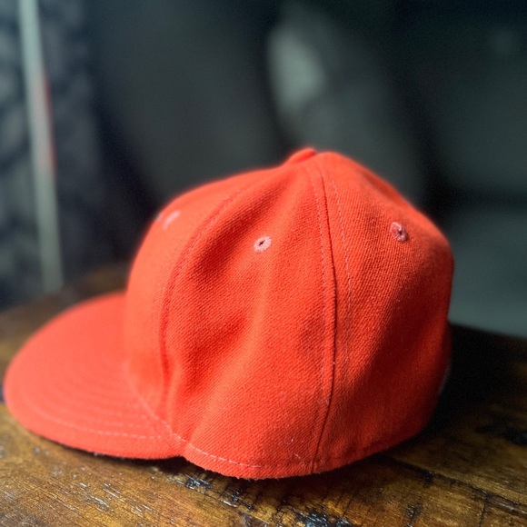 59FIFTY Orange Miami Marlins Baseball Cap Size 7-55.8 cm (Authentic Collection) - Picture 2 of 8